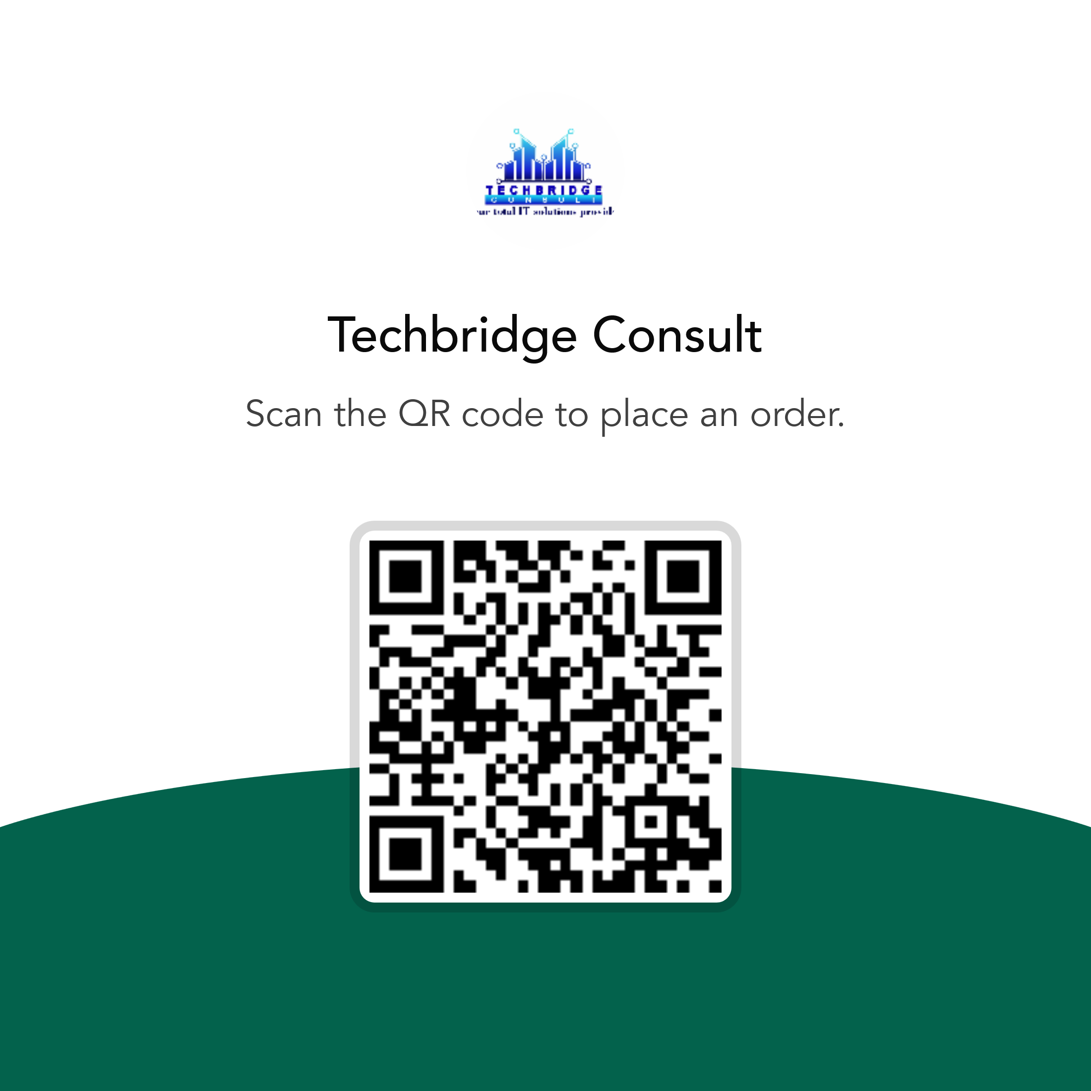 Restaurant Pickup Time QR Code